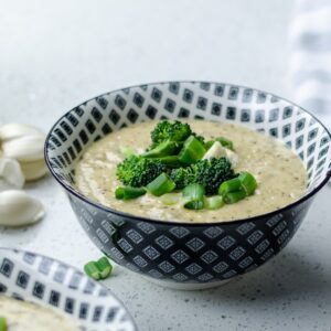 bowl of broccoli soup